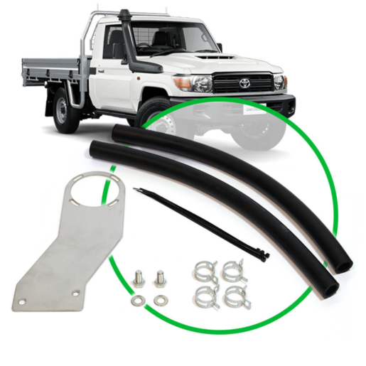 SAAS Oil Catch Tank Install Kit To Suit Landcruiser 79 Ser 4.5L 2007 - ST1201