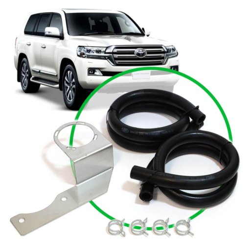 SAAS Oil Catch Tank Install Kit To Suit Landcruiser 200 Series V8 4.5L - ST1202