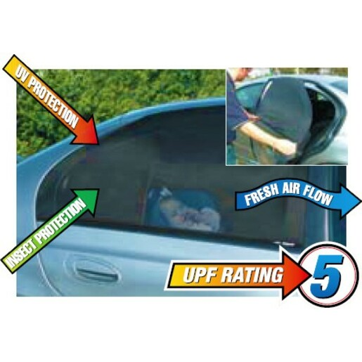 Shevron Window SOX Sun Shades To Suit Toyota Prado 4WD - WS16306