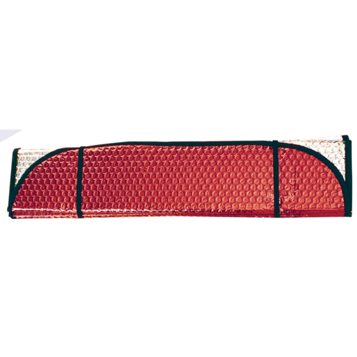 Streetwize Front Sunshade Bubble Red 1500X700cm - SW02RE