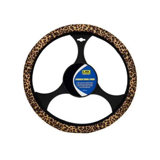 Ilana Steering Wheel Cover Wil Leopard - WILSWC