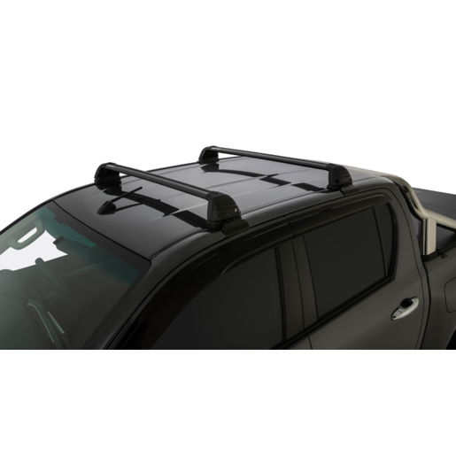 Rhino-Rack Vortex ROC25 Flush Black 2 Bar Roof Rack - RV0657B