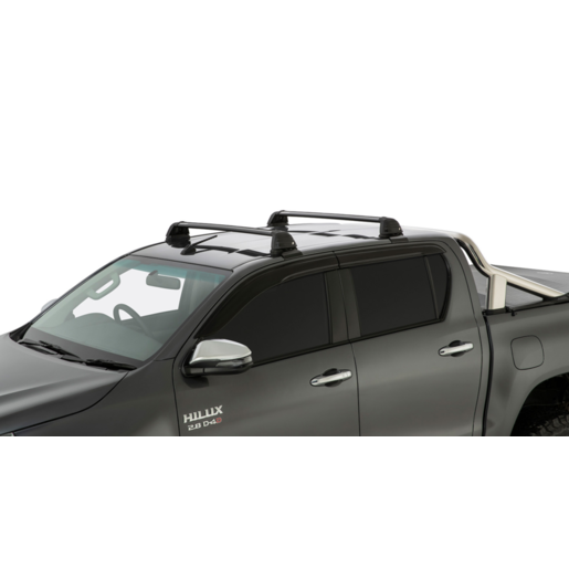 Rhino-Rack Vortex ROC25 Flush Black 2 Bar Roof Rack - RV0657B