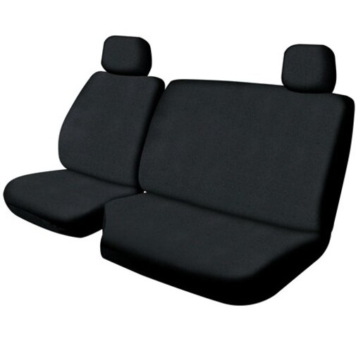 Streetwize Seat Cover Canvas 401 Airbag Black - SWCANV401BLA