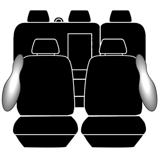 Ilana Esteem Tailor Made 2 Row Seat Cover Pack - EST6697BLK