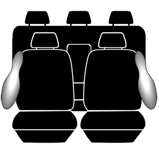 Ilana Esteem Tailor Made 2 Row Seat Cover Pack - EST6890BLK