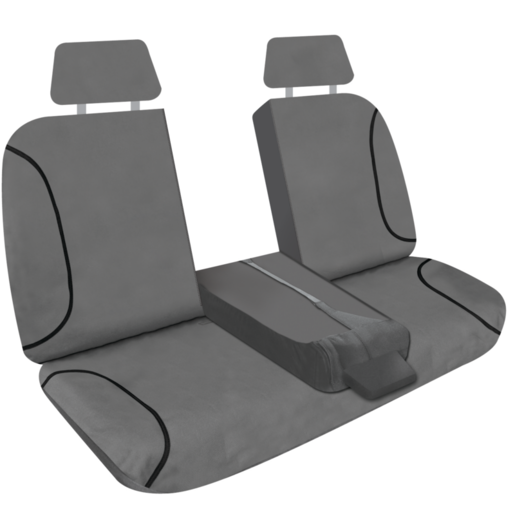 Sperling Kakadu Canvas Grey 06 Rear Seat Covers - CVKAGRY06