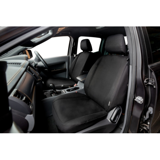 Ilana Canvas Seat Cover Black - OUT6945BLK