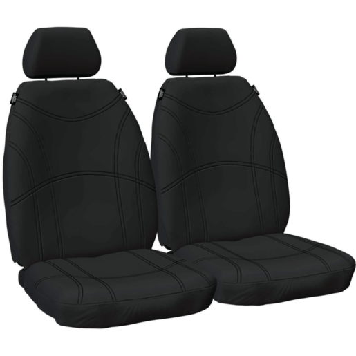 Sperling Kakadu Neoprene Black/Black 30 Front Seat Covers - NPKAKBBL30