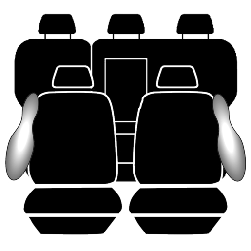 Ilana Esteem Tailor Made 2 Row Seat Cover To Suit Mazda CX-3 - EST7155BLK