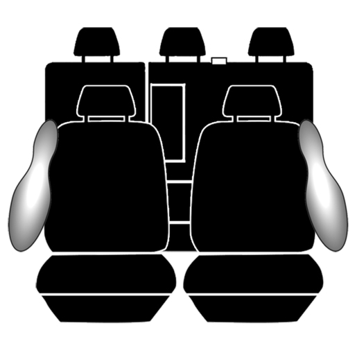 Ilana Esteem Tailor Made 2 Row Seat Cover To Suit Mazda 3 Sedan - EST7161BLK