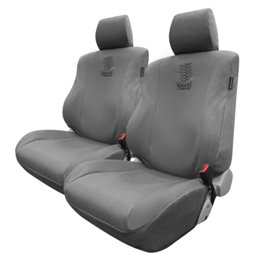 Rough Country Canvas Seat Cover Fronts To Suit Toyota Hilux 05-1 - RCTOYHIDCSRF
