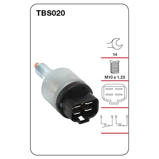 Tridon Break Light Switch - TBS020