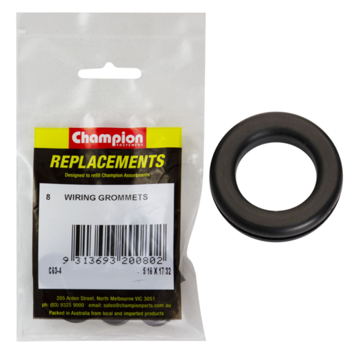 Champion 5/16 x 17/32 Wiring Grommet - C63-4