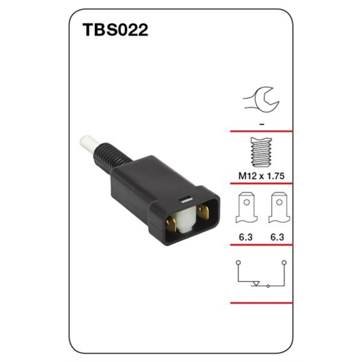 Tridon Break Light Switch - TBS022