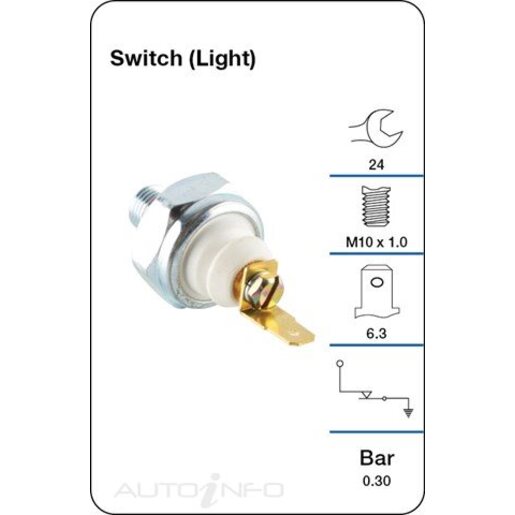 Tridon Engine Oil Pressure Switch - TPS045