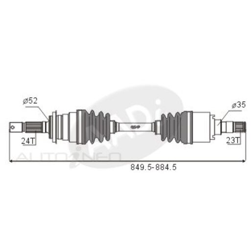 PAT Premium Fuel Injection Air Flow Meter - AFM-180