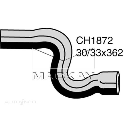 Dayco Moulded Hose - DMH1872