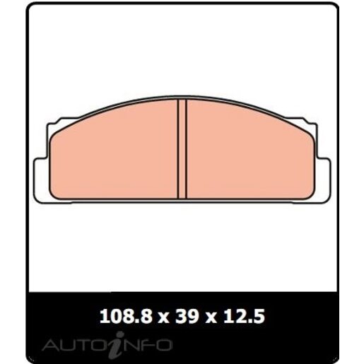 TRW Brake Pads - GDB105