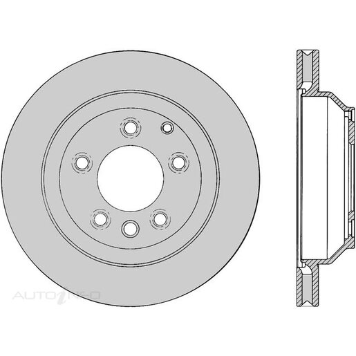 Protex Rear Ultra 4WD Disc Rotor - DR12356