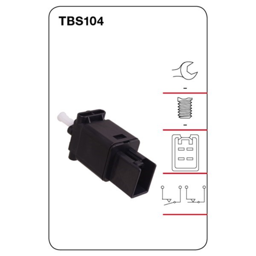 Tridon Engine Coolant Temp ECU Sensor - TCS146