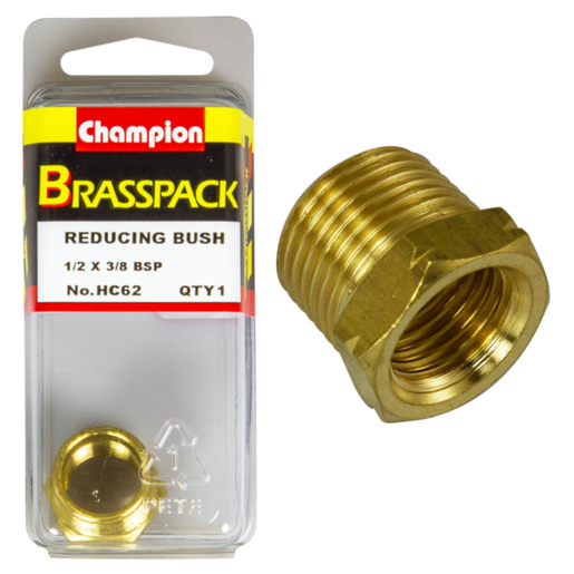 Champion 1/2 x 3/8 BSP Reducing Bush - HC62