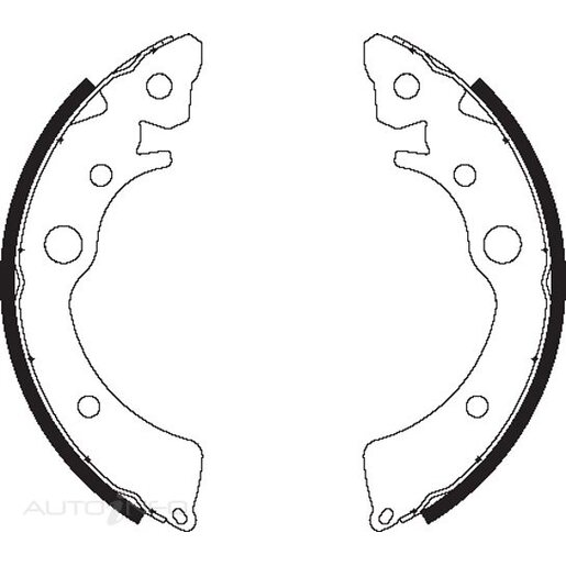 Bendix Rear Brake Shoes - BS1610