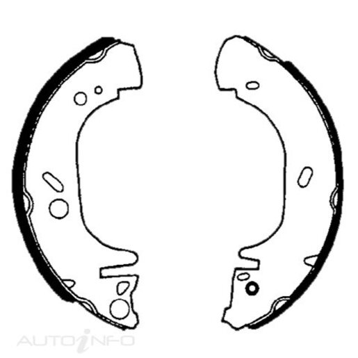 Bendix Rear Brake Shoes - BS1737