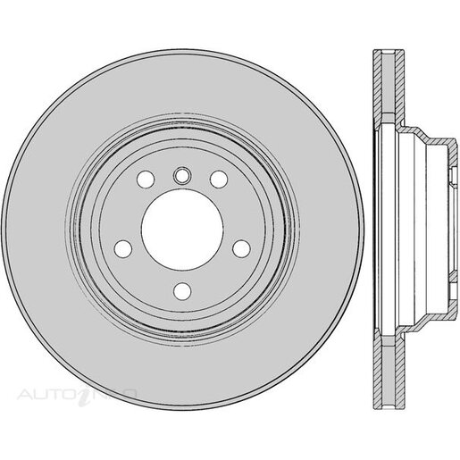 Protex Ultra Select Disc Rotor - Front - SDR12339