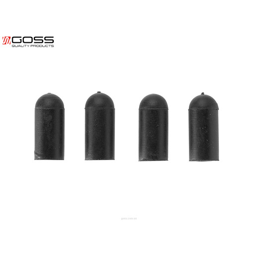 Goss Hose Conn Vacuum Line Cap Rubber 6.5mm - V02
