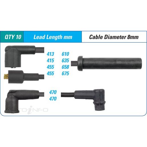 PAT Premium Spark Plug Lead Kit - ILS-229