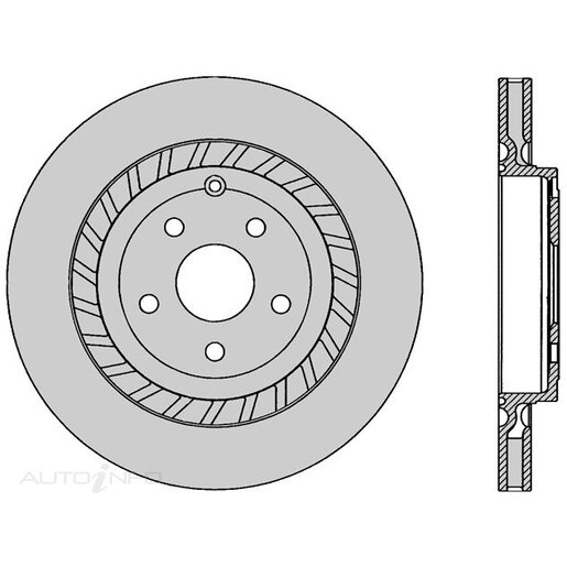 Protex Rear Ultra 4WD Disc Rotor - DR1031