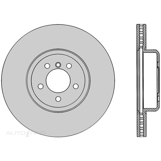 Protex Front Ultra 4WD Disc Rotor - DR1101