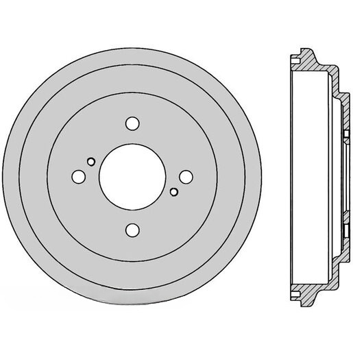 Protex Brake Drum Rear - DRUM4178