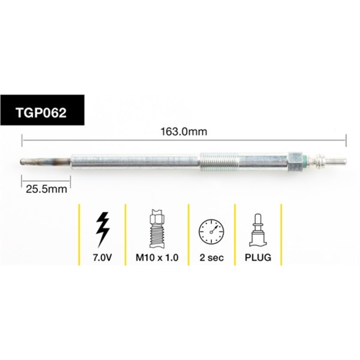 Tridon Diesel Glow Plug - TGP062