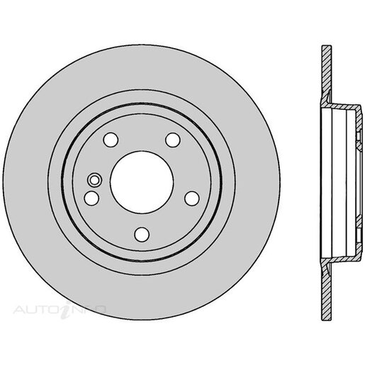 Protex Rear Ultra 4WD Disc Rotor - DR1009