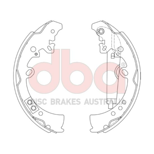 DBA Street Series Brake Shoes - DBAS1832