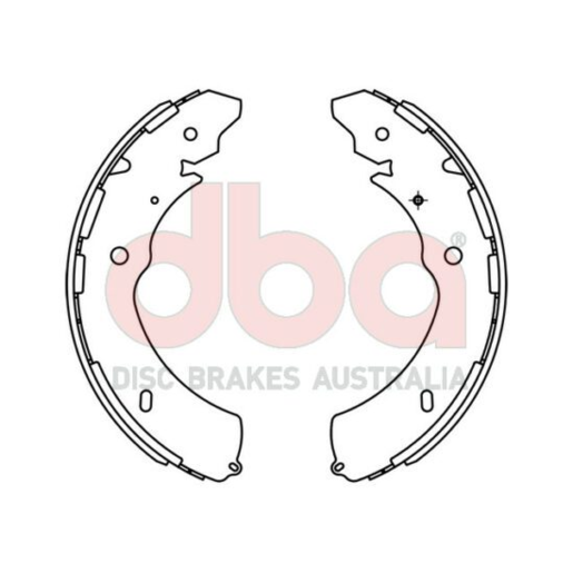 DBA Street Series Brake Shoes - DBAS2025