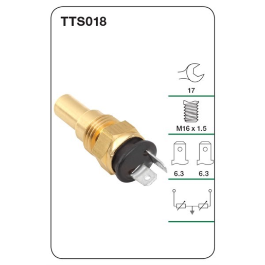 Tridon Engine Coolant Temp Gauge Sender - TTS018