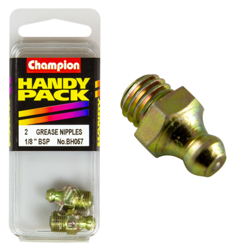 Champion Handy Pack Grease Nipples 1/8" BSP Straight CN - BH057