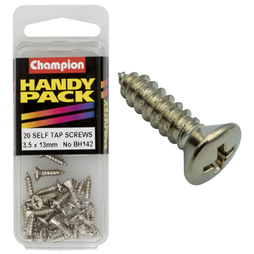 Champion Handy Pack Screw Raised Head 6G x 1/2" CST - BH142