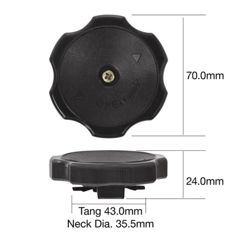 Tridon Oil Cap - TOC509