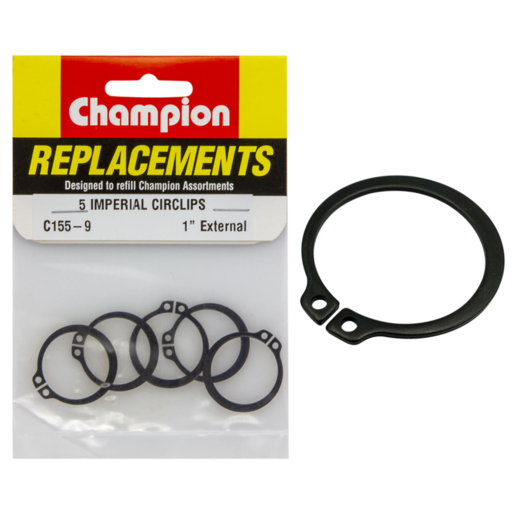 Champion 1" External Circlips - C155-9