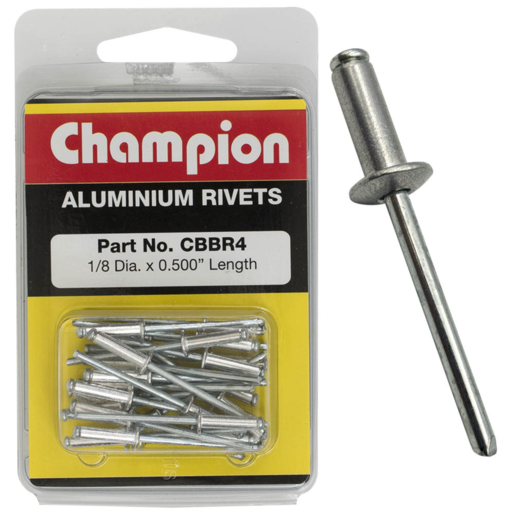 Champion 1/8 x 0.500 Rivet Pack - CBBR4