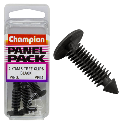 Champion Xmas Tree Clip - Black - PP04