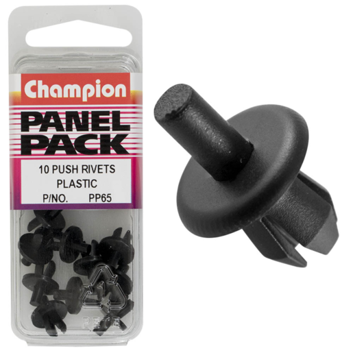 Champion Plastic Push Rivets - PP65