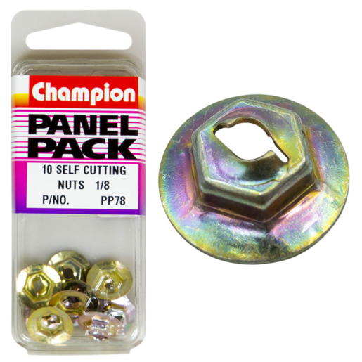 Champion 1/8 Self Cut Nuts - PP78