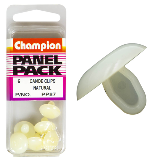 Champion Canoe Clips - White - PP87