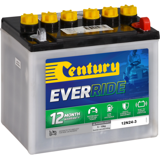 Century EverRide 12V 240CCA 24Ah Battery - 160100