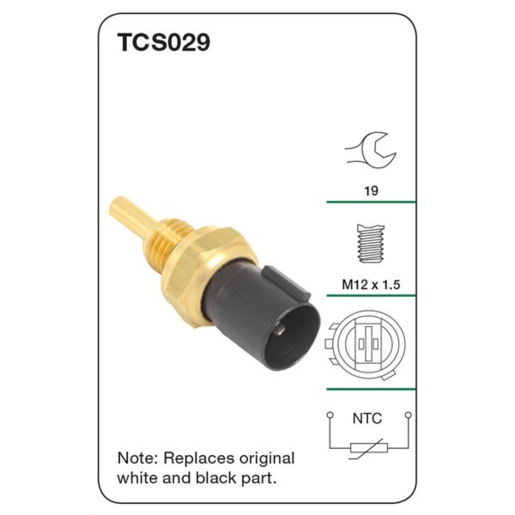 Tridon Coolant Temperature ECU Sensor - TCS029